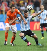 FUSSBALL WM 2014, HALBFINALE: Niederlande - Argentinien