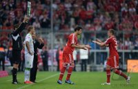 Fussball  1. Bundesliga  13/14: FC Bayern Muenchen - Borussia Moenchengladbach