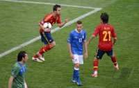 Fussball International Europameisterschaft 2012: Spanien - Italien