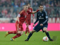 FUSSBALL  1. BUNDESLIGA  Saison 2012/2013: FC Bayern Muenchen - Hamburger SV