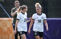 Fussball International Euro 2025,
Mannschaftsfoto Deutsche Frauen Nationalmannschaft