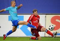 FUSSBALL UEFA CUP: Hamburg - Urziceni