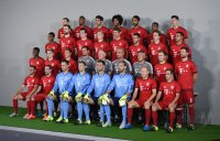 Fussball 1. Bundesliga 2015/2016: Fototermin beim FC Bayern Muenchen