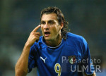 FUSSBALL  Lnderspiel GER- ITA JUBEL Christian Vieri (ITA)