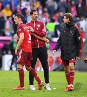 Fussball 1. Bundesliga Saison 21/22: FC Bayern Muenchen -  TSG 1899 Hoffenheim