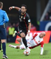 Fussball 1. Bundesliga Saison 14/15: FC Augsburg - FC Bayern Muenchen