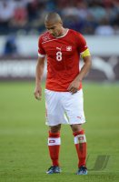 FUSSBALL INTERNATIONAL:  Schweiz - Rumaenien