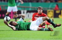 FUSSBALL, DFB POKAL, 2. HAUPTRUNDE: WERDER - ST. PAULI