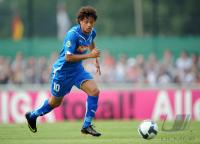 FUSSBALL, DFB Pokal, 1. Hauptrunde: TSG Hoffenheim, EDUARDO am Ball