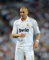 FUSSBALL International Primera Division/Super Cup 2011:  Karim Benzema (Real Madrid)