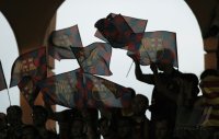 Fussball UEFA SUPER CUP 2011: Fans FC Barcelona