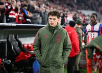 Fussball  Achtelfinal Rueckspiel CHL 25/26: FC Bayern Muenchen - Atalanta Bergamo