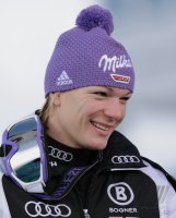 SKI Weltcup  Damen  ST. Moritz:  Maria RIESCH (GER)