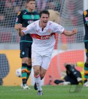 FUSSBALL 1. BUNDESLIGA 08/09: VfB Stuttgart  -  SV Werder Bremen