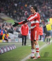 Fussball 1. BL Bayern-Hoffenheim; Zweikampf