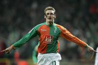 Fussball CL: Bremen - Athen, Jubel Klose