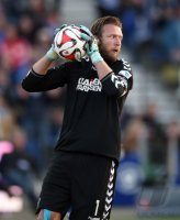Fussball, 1. Bundesliga  Saison 2014/2015 Relegation: Karlsruher SC - Hamburger SV