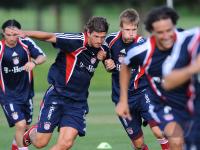 Fussball 1. Bundesliga: Training beim FC Bayern Muenchen