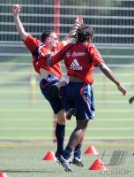 1. Fussball Bundesliga : Training beim FC Bayern Muenchen