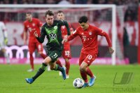 Fussball 1. Bundesliga Saison 19/20: FC Bayern Muenchen - VfL Wolfsburg