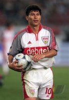 Fussball  1. Bundesliga  2000/2001: VfB Stuttgart - Bayer Leverkusen