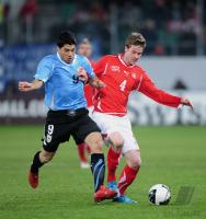 Fussball International:  Schweiz - Uruguay