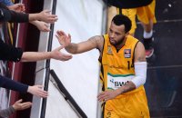 Basketball 1. Bundesliga 2013/2014:  Walter Tigers Tuebingen - Brose Baskets Bamberg