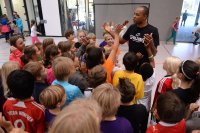 Basketball 1. Bundesliga 13/14:  Partnerschaft der Walter Tigers Tuebingen Geschwister-Scholl-Schule