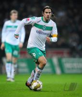 FUSSBALL 1. BUNDESLIGA: Bremen, FRINGS Einzelaktion