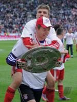 Fussball 1. Bundesliga : DEUTSCHER MEISTER FC Bayern Muenchen