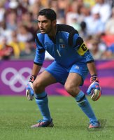 FUSSBALL Olympia 2012 FINALE: Brasilien - Mexiko