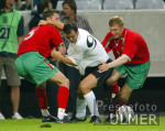 FUSSBALL Oesterreich-Weissrussland Spielszene