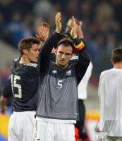 FUSSBALL; GER Kapitn Jens Nowotny