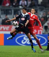 FUSSBALL  International CHL 09/10  FC Bayern  Muenchen - Girondins Bordeaux
