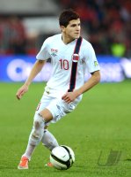 Fussball International WM Qualifikation 2014:  Tarik Elyounoussi (Norwegen)
