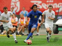 FUSSBALL  Olympia 2008   Vorrunde  Maenner   Neuseeland - Brasilien