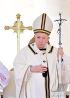 Vatikan, Rom Ostermesse 2022  Papst Franziskus I.