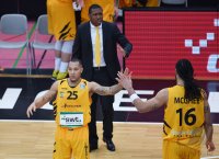 Basketball 1. Bundesliga 16/17 Hauptrunde: Walter Tigers Tuebingen - Rasta Vechta