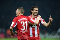 Fussball: DFB Pokal Finale: Bastian Schweinsteiger, Hamit Altintop (v. li.,FCB)