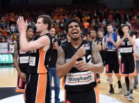 Basketball 1. Bundesliga 2013/2014: Walter Tigers Tuebingen - ratiopharm Ulm