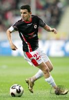 Fussball Uefa Cup: Sofia, GARGOROV Einzelaktion am Ball
