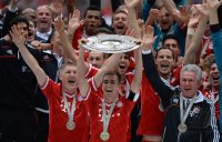 Fussball 1. Bundesliga  Saison  2012/2013:  Deutscher Meister 12/13 FC Bayern Muenchen