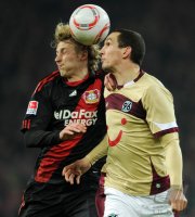 Fussball: 1. Bundesliga Saison 2010/2011: Leverkusen - Hannover