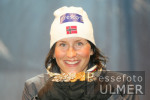 Nordische Ski WM - Bjoergen mit ihren Medaillen