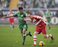 Fussball 1. Bundesliga: VfL Wolfsburg - FC Bayern Muenchen