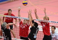 Volleyball 1. Bundesliga  Saison  14/15: TV Rottenburg  - Berlin Recycling Volleys