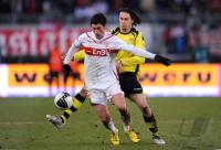Fussball 1. Bundesliga : VfB Stuttgart - Borussia Dortmund