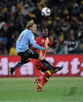 FUSSBALL WM 2010, VIERTELFINALE: Uruguay - Ghana