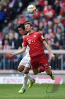 Fussball 1. Bundesliga Saison 15/16: FC Bayern Muenchen -  Eintracht Frankfurt