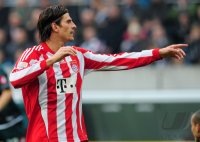 Fussball: 1. Bundesliga Saison 2010/2011, Bayern: GOMEZ